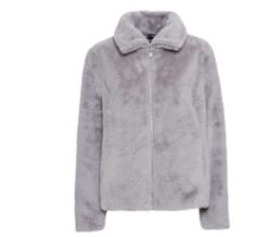 Chaqueta felpa gris Lidl
