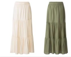Falda larga de cáñamo Lidl