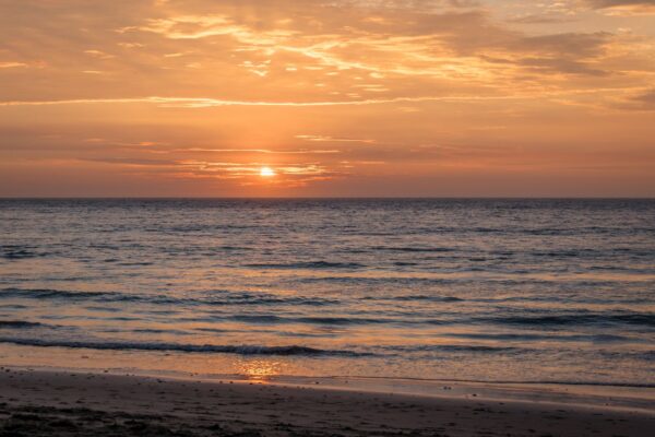 Puesta de sol en Perú